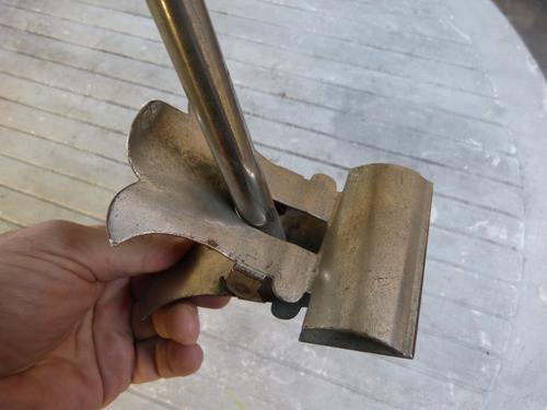 Antiguo Bronche Bronce Para Papel Con Soporte 300 Grs 1