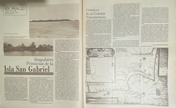 Vintage El Día N° 2431 Escultor Pablo Mañé  1980 1