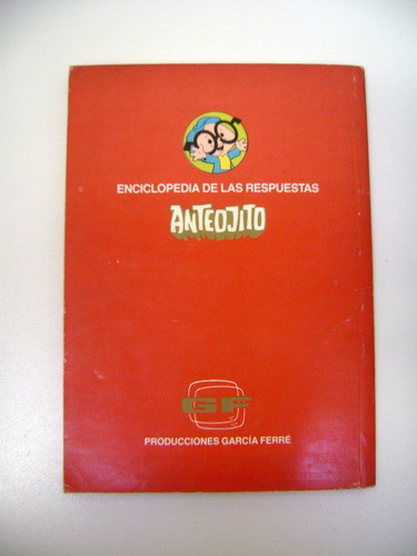 Anteojito Enciclopedia Guinness Tomo 19 Europa Año 91 Boedo 1