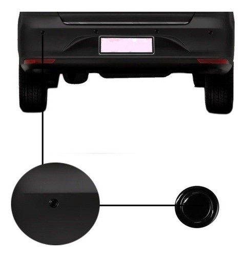Sensor De Estacionamento ¿ Sentra Preto 1