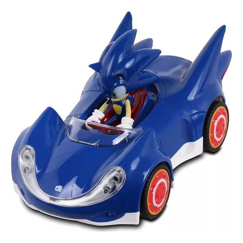 Vehiculo 9cm Pull Back Sonic The Hedgehog All Stars 1