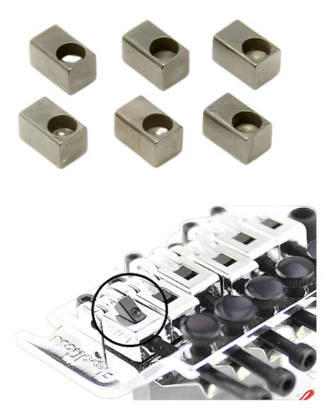Bloquinho Inserts P/ Ponte Floyd Rose Original C/ 6 Unidades 0