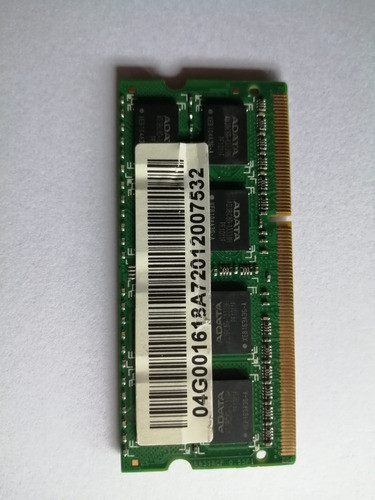 Memoria Ram 2 Gb Ddr 3,adata Para Laptop Excelente Estado!! 1