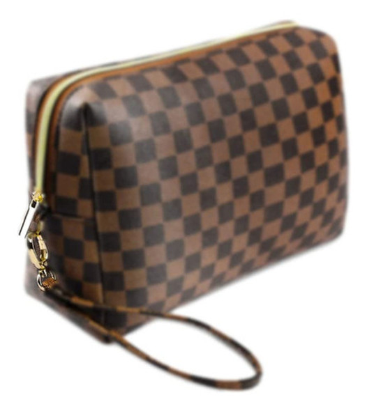 Ioeloveo - Bolsa De Maquillaje A Cuadros, Bolsas De Cosmtico 0