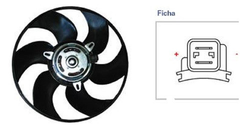 Electroventilador Peugeot 306 1.4 S/a Version Para Soporte P 0