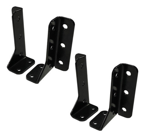 Kit 4 Suportes Viga Parede Pergolado Madeiramento 5x10 0