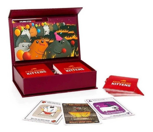 Exploding Kittens Party Pack - Mosca 0