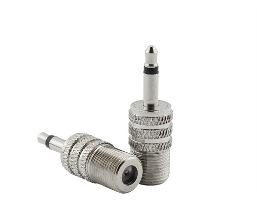 Adaptador Coaxial Tipo F A Jack 3.5mm 1/8  E-outstanding X2 0