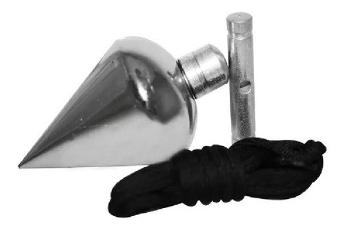 Prumo Centro Metal Cromado 300 Gramas Starfer 0