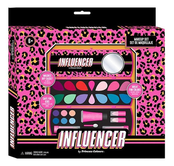 Juego De Maquillaje Makeup Triple Influencer Multiscope 0