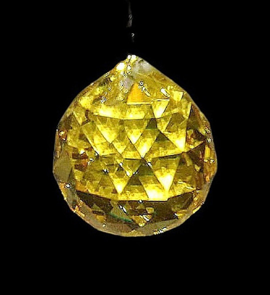 Silant Caireles Esfera 3,5 Cristal Color Miel Arañas F Shui 1