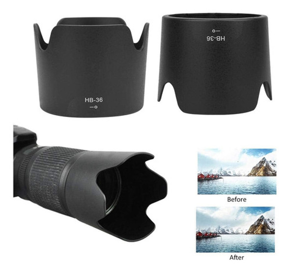 Parasol De Lente Pomya Compaible Con Nikon 1 Parasol De Lente Pomya Compaible Con Nikon 1