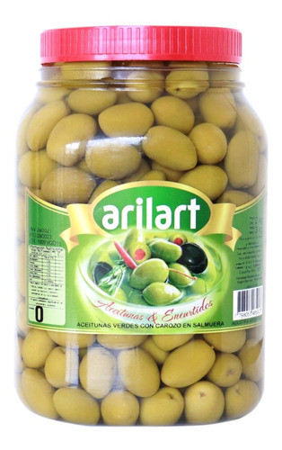 Aceitunas Verdes Clasicas N0 X 2 Kg - Arilart 0