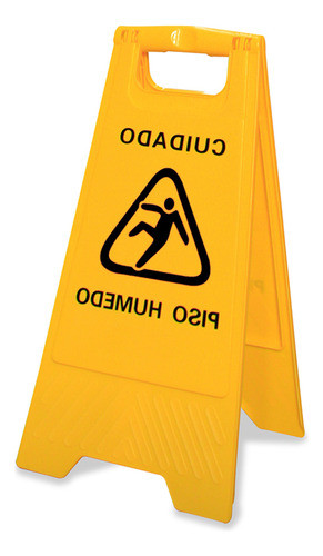 Cartel De Piso Mojado Prevención Atención 0