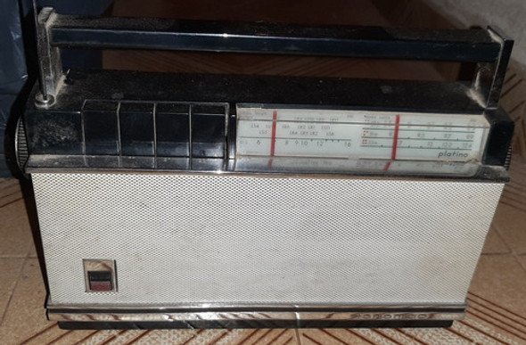 Antigua Radio Tonomac Platino 1964. 0