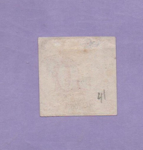 Sello Yvert Nº 41 De Estados Del Sur De Alemania 1