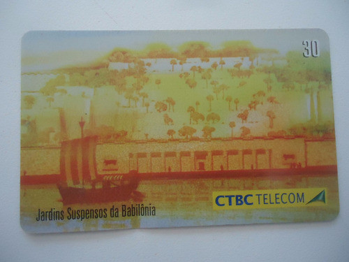 Cartão Telefônico Série As Sete Maravilhas Do Mundo #03 0