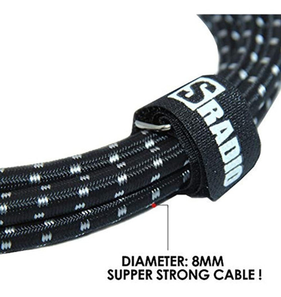 Sradio Cable De Micrófono De 6 Pies Cables De Conexión Balan 1