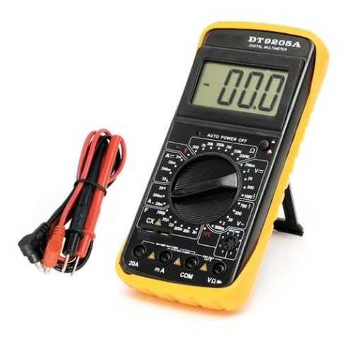Tester Multimetro Digital Profesional Capacimetro Dt9205 0