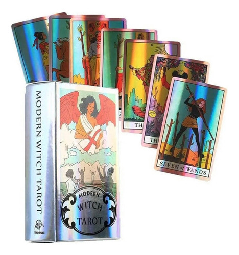 Bruja Moderna - Mazo Tarot Modern Witch Holográfico 0