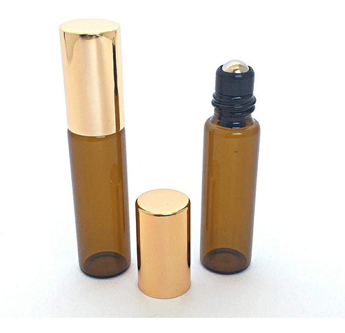 Kit 10 Frascos 5ml Esfera Em Metal Oleo Essencial Rollon 0