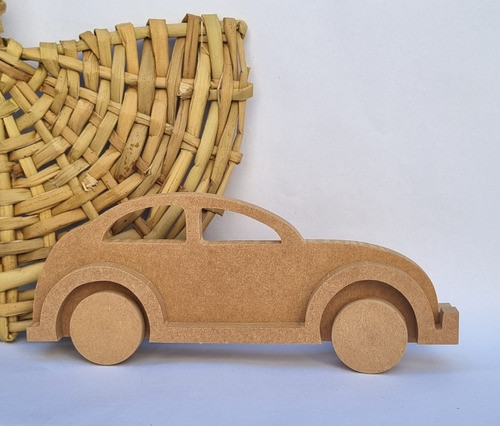 Auto En Madera 0
