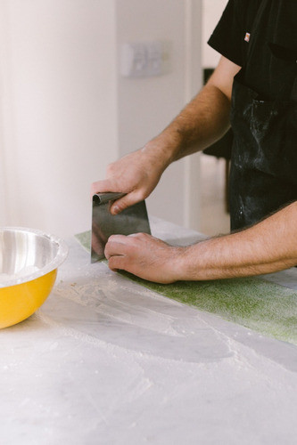 Bowl Para Batir 24cm Con Asa Uso Gastronómico Acero Inox 1