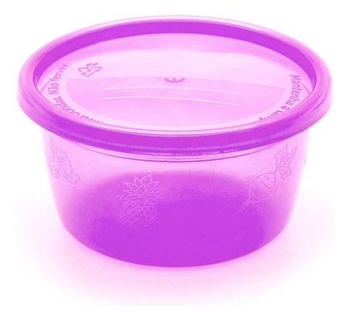 Kit 4 Potes Multiuso 236ml Rosa E Lilás - Infanti 1