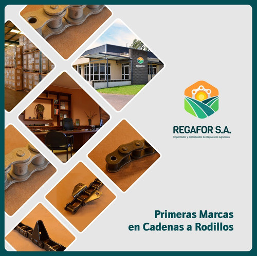 Union De Cadena A Rodillo Asa 100h Paso 1´ 1/4''  Reforzada 1