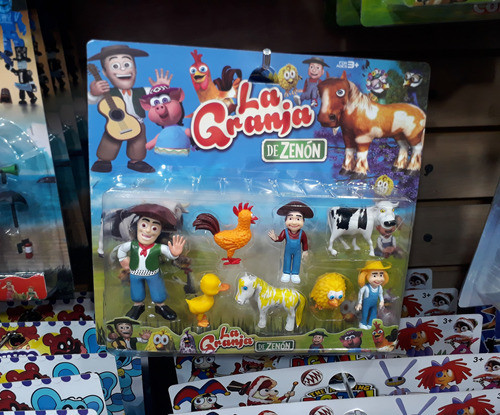 Muñecos Granja De Zenon - Set X 8 Figuras 1
