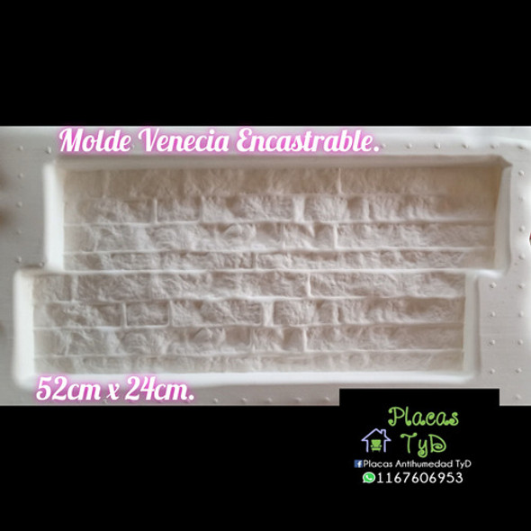 Molde Venecia Encastrable Para Placas Antihumedad 1 Molde Venecia Encastrable Para Placas Antihumedad 1