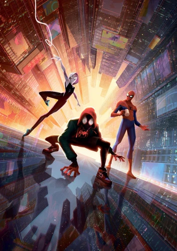 Poster Spiderman-across The Spiderverse. A3 1