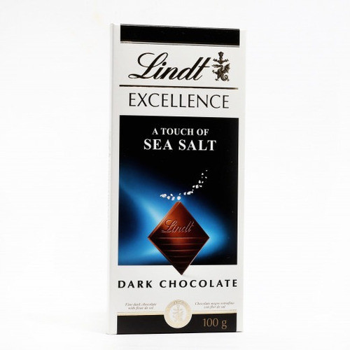 Ep-barra De Chocolate Suiço Excellence Sea Salt Dark Lindt 0