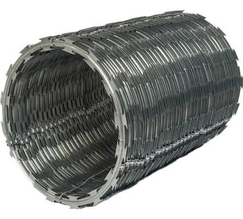 Concertina Doble Cruzada 45 Mm Para Alambrados, Pared, Rejas 0