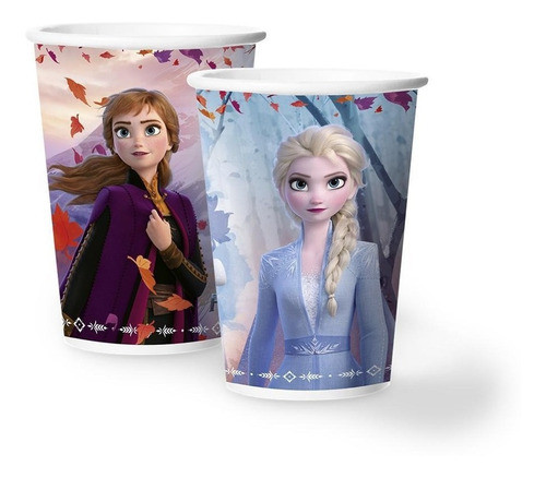 Copo Festa Frozen 2 - Embalagem Promocional 0
