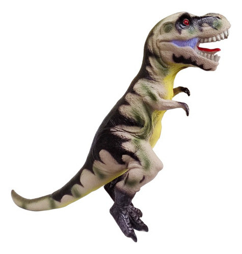 Juguete De Goma Dinosaurio  Con Sonido 0