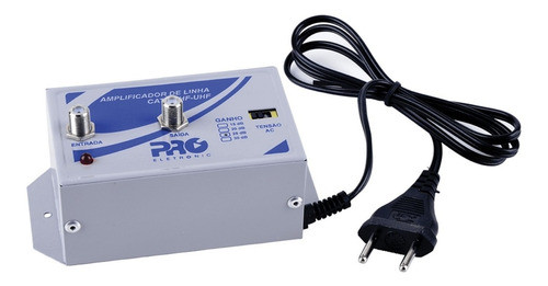 Amplificador 30db V/uhf Proeletronic Pqal3000 0