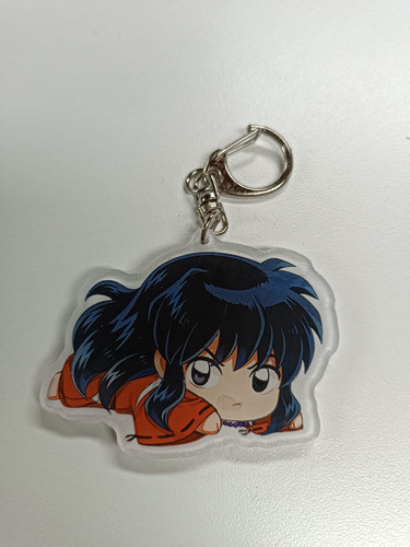 Llavero Acrilico Inu Yasha Reversible Humano/perro 1