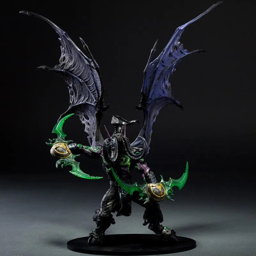 Brinquedos De Bonecos De Ação Game Wow Demon Hunter Illidan 1