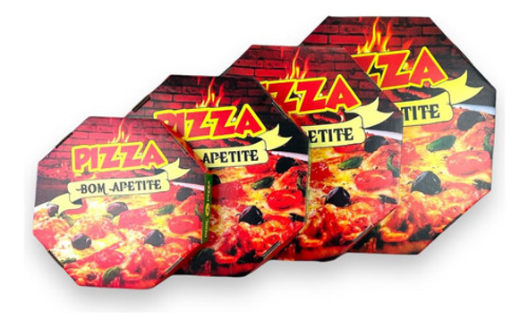Kit Caixa De Pizza Delivery 30cm C 25un Ifood Especial 0