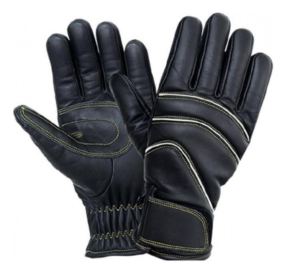 Guante Para Moto De Cuero Invierno Talles: L, Xl, 2xl 1