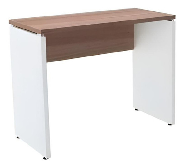 Mesa Diretoria Pe25 150x60 Nogueira/cinza Pandin 0