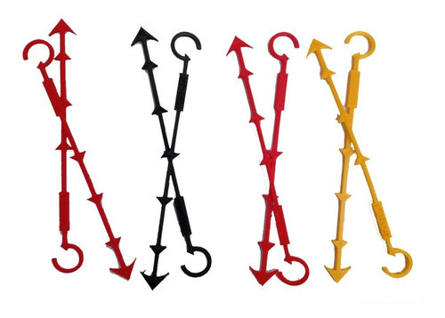 Anclas Ganchos Tecnica Lst Pack X 10 Unidades Atar Ramas 0