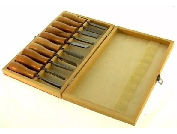 Set 10 Gubias Con Estuche De Madera - Zona Obelisco 0 Set 10 Gubias Con Estuche De Madera - Zona Obelisco 0