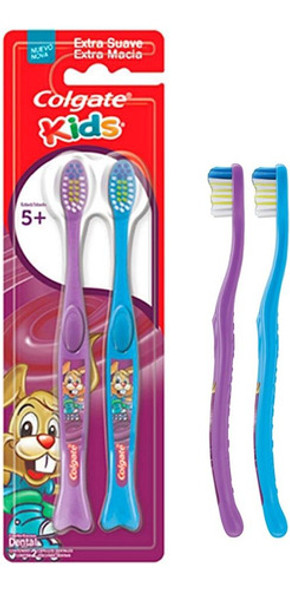 Cepillo Dental Colgate Kids +5 X2 1 Cepillo Dental Colgate Kids +5 X2 1