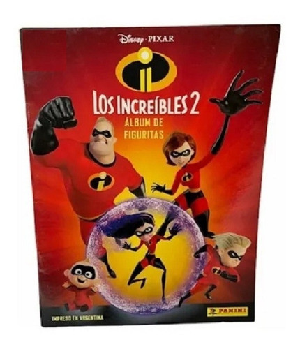 Album Los Increibles 2 Original Panini 0