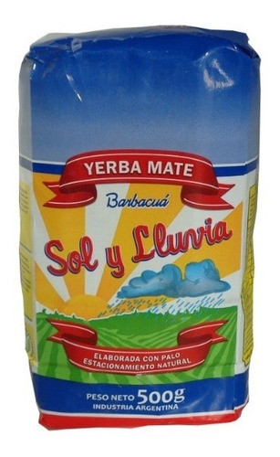 Yerba Sol Y Lluvia 500 Gr. X 20 Unidades 0