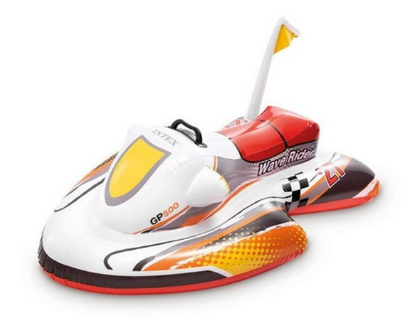 Flotador Inflable Intex Para Niño Moto De Agua 117x77cm 0