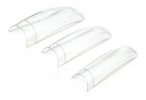 Tips Cristal Largos Con Sonrisa Y Escalon  X100 1