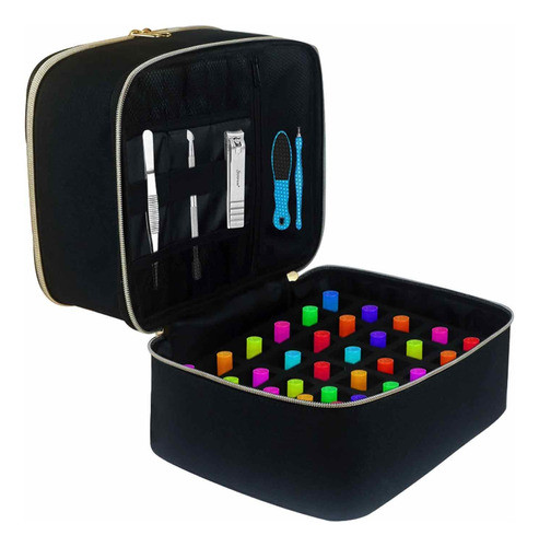 Bolsa Transportadora De Esmalte Com 2 Camadas Para 30 Garraf 0